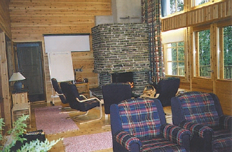 The interior of Boagtteaigi